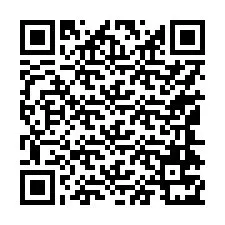 QR kód a telefonszámhoz +17144771556