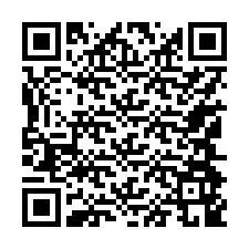 QR-код для номера телефона +17144949377