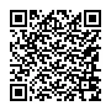 QR-koodi puhelinnumerolle +17146024853