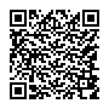 QR kód a telefonszámhoz +17146818099