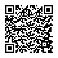 QR kód a telefonszámhoz +17146878364