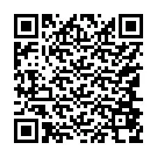 QR Code pour le numéro de téléphone +17146878368