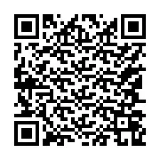 QR-code voor telefoonnummer +17147069279