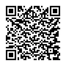 Codice QR per il numero di telefono +17147076188