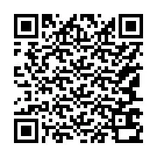 QR Code สำหรับหมายเลขโทรศัพท์ +17147630131