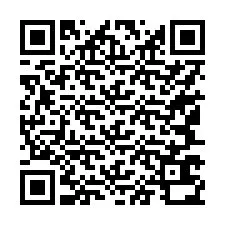 Kode QR untuk nomor Telepon +17147630132