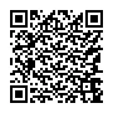 Código QR para número de teléfono +17147645980