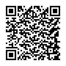 QR-koodi puhelinnumerolle +17148505111