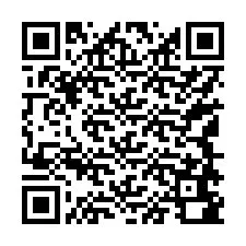 QR Code pour le numéro de téléphone +17148680120