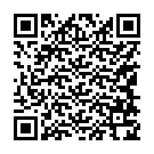 QR-koodi puhelinnumerolle +17148724532