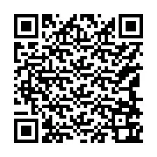 Código QR para número de teléfono +17148762301