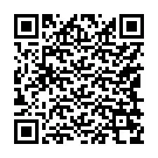 Codice QR per il numero di telefono +17149278496