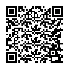 Codice QR per il numero di telefono +17149292799