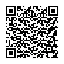 QR код за телефонен номер +17149374461