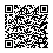 QR Code สำหรับหมายเลขโทรศัพท์ +17149554491