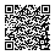 QR Code สำหรับหมายเลขโทรศัพท์ +17149972542