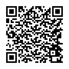 QR код за телефонен номер +17164420796