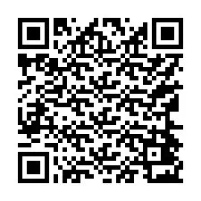 Codice QR per il numero di telefono +17164423218