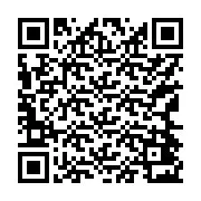 Código QR para número de telefone +17164423220