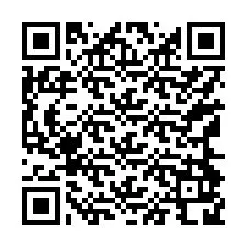 QR kód a telefonszámhoz +17164928210