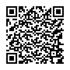 Kode QR untuk nomor Telepon +17166504258