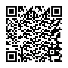 QR-code voor telefoonnummer +17168036825