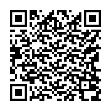 QR-koodi puhelinnumerolle +17168038258