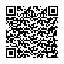 Codice QR per il numero di telefono +17168172842