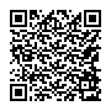 Código QR para número de teléfono +17168923787