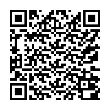 QR-koodi puhelinnumerolle +17172000008