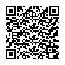 QR код за телефонен номер +17172000010