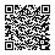 QR kód a telefonszámhoz +17172000022