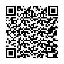 Código QR para número de teléfono +17172000027