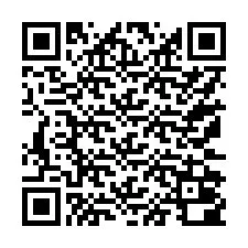 QR код за телефонен номер +17172000034