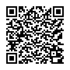 QR код за телефонен номер +17172000520