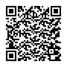 QR код за телефонен номер +17172000522