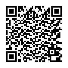 QR kód a telefonszámhoz +17172000532