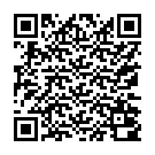 QR-код для номера телефона +17172000548