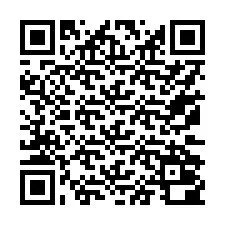 Codice QR per il numero di telefono +17172000613
