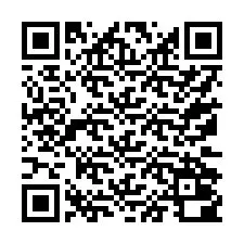 QR-kood telefoninumbri jaoks +17172000618