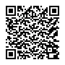 Codice QR per il numero di telefono +17172000621