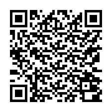 QR код за телефонен номер +17172000722