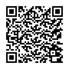 QR код за телефонен номер +17172000742