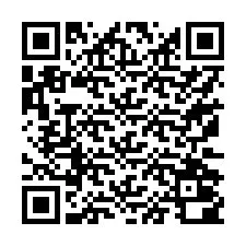 QR kód a telefonszámhoz +17172000752