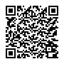 QR-koodi puhelinnumerolle +17172000784