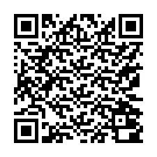 QR kód a telefonszámhoz +17172000792