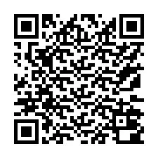 Kode QR untuk nomor Telepon +17172000801