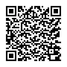 QR код за телефонен номер +17172000818