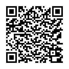 Código QR para número de teléfono +17172000820