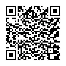 Kode QR untuk nomor Telepon +17172000821